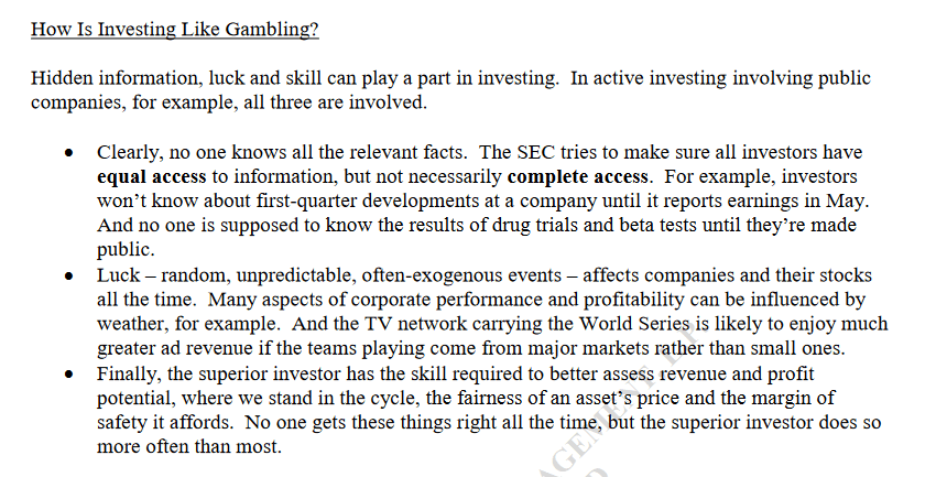 Value Investing